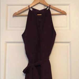 Wine Bridesmaids dress